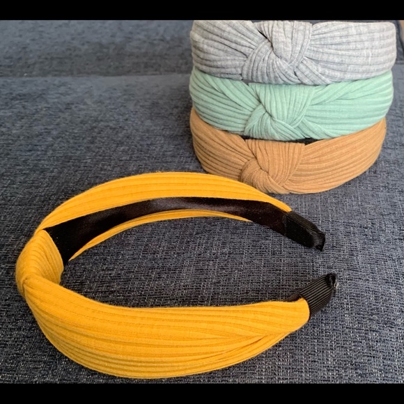 headband Accessories - Lot of 4 top knot/ knotted headbands